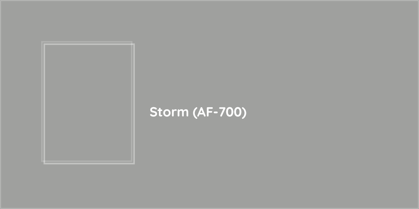 Benjamin Moore's Storm (AF-700)