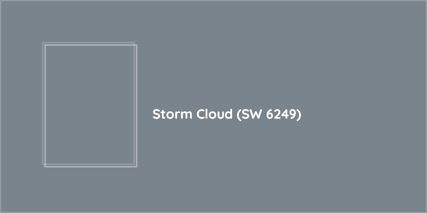 Sherwin-Williams' Storm Cloud (6249)
