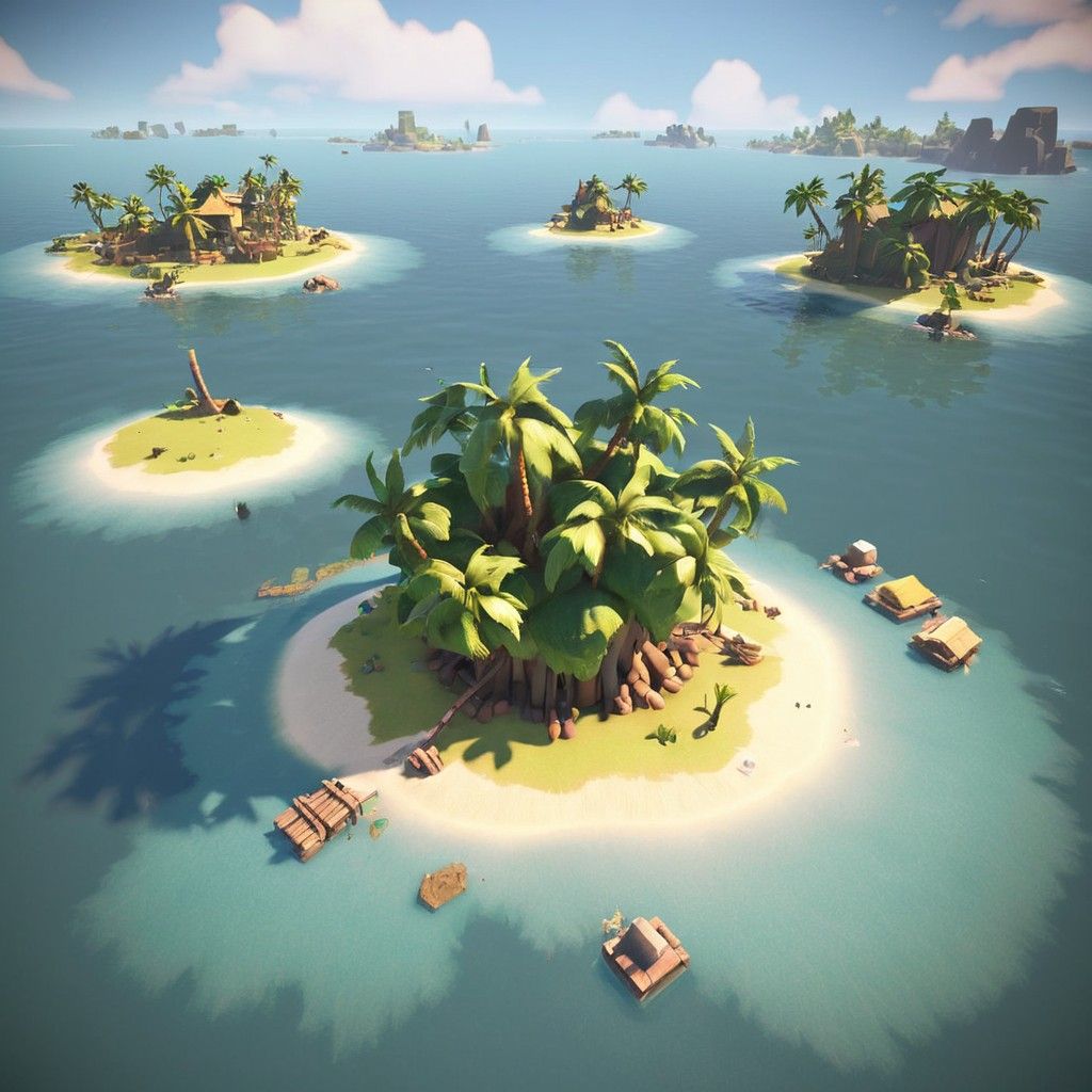 Build an Island for Crafting