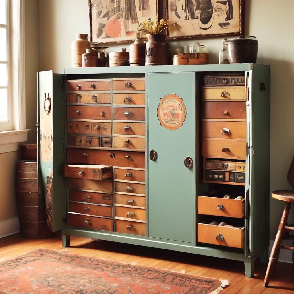 Source Vintage Storage Cabinets