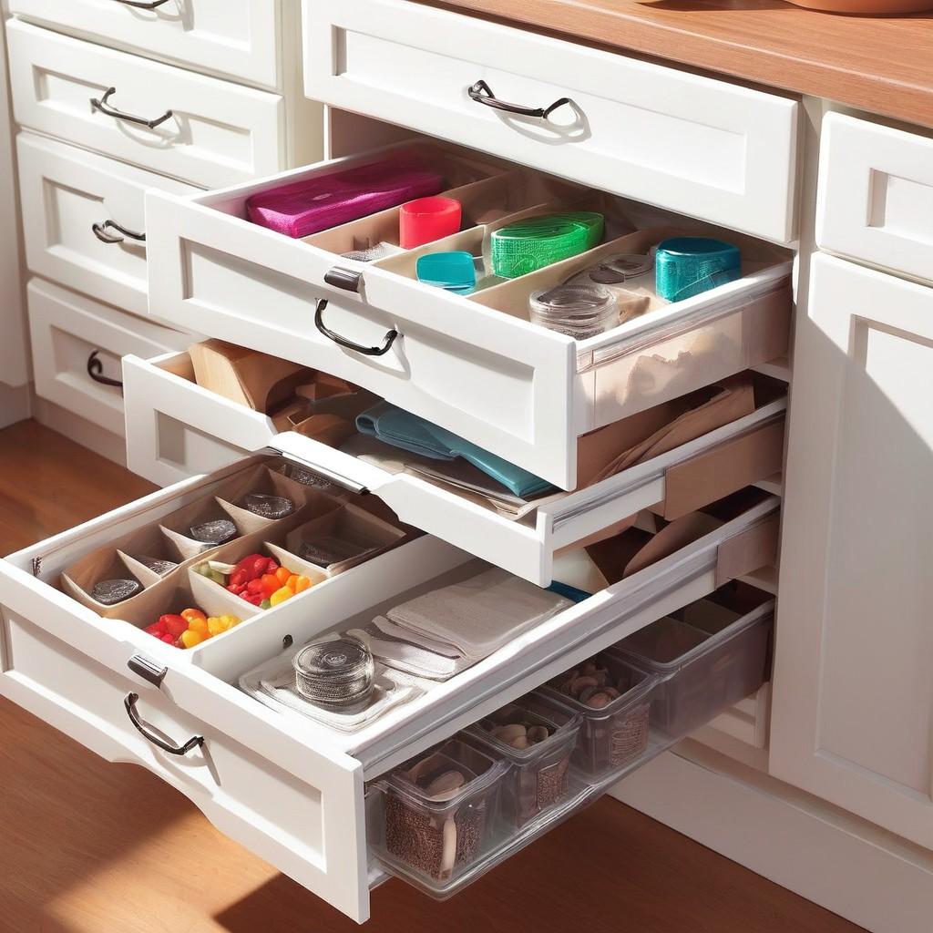 Utilize Stackable Drawers for Efficient Storage