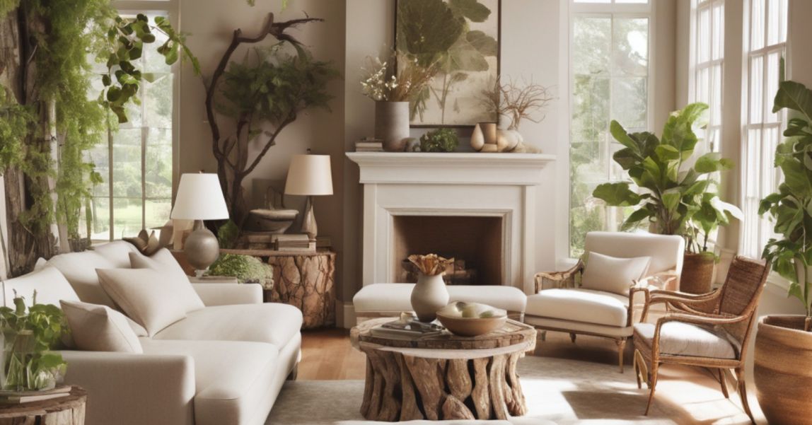 Incorporating natural elements in timeless interior design