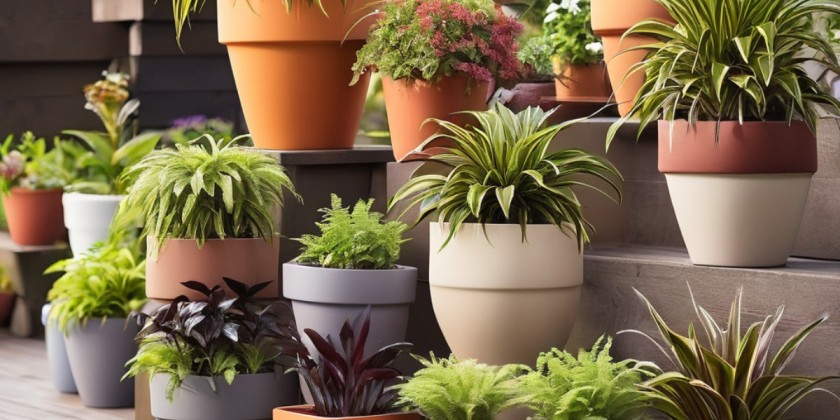 Benefits of Using Unique Plant Pots for Outdoor Gardening